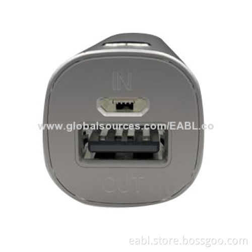 2,600mAh Power Bank, Compact, Aluminum Alloy Housing, Lithium Battery